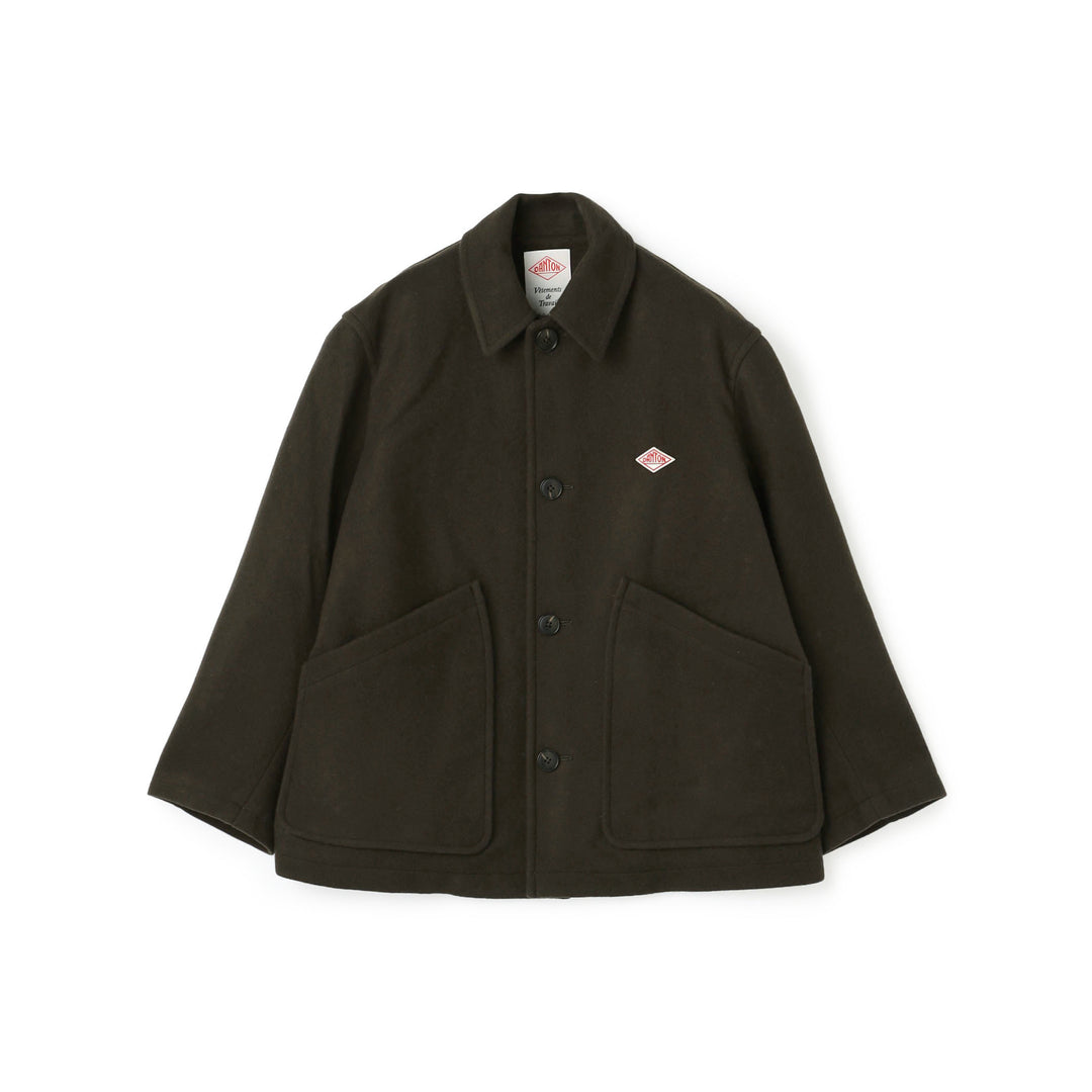 Men's Wool Melton Coverall Jacket