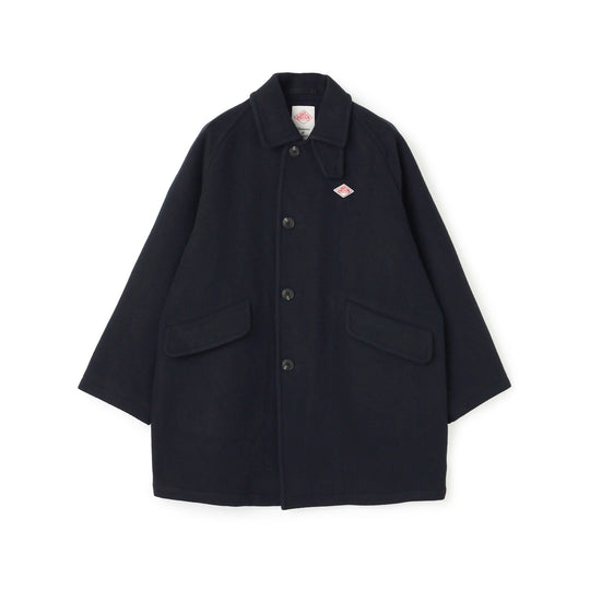 Men's Wool Melton Half Coat
