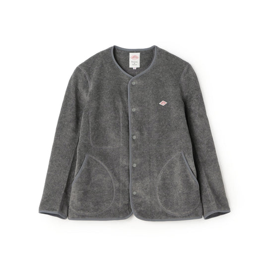 Men's Fleece Collarless Jacket